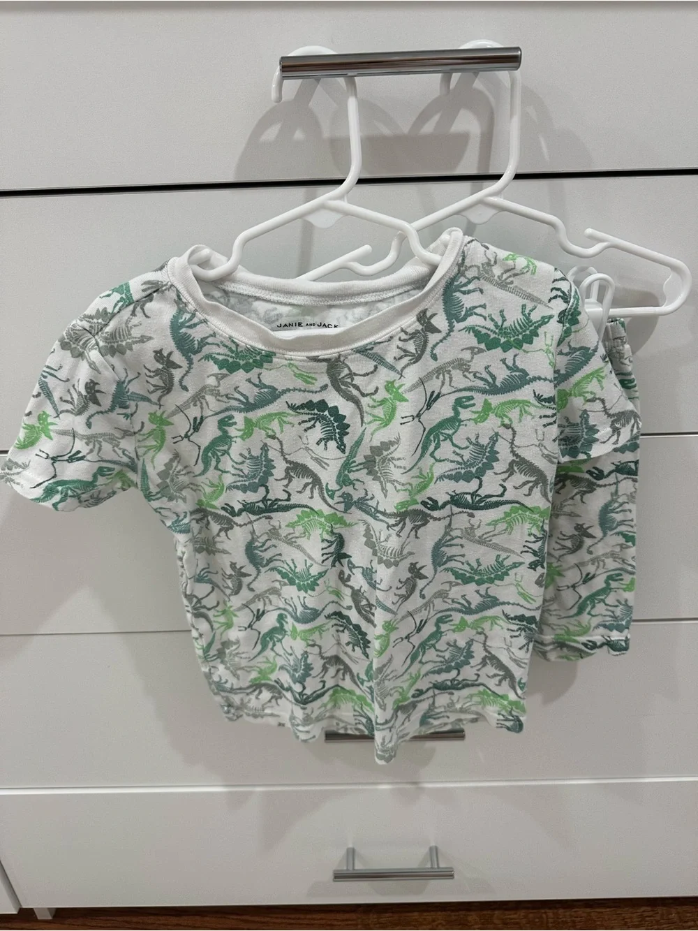 Janie and Jack Dinosaur Boys Pajamas Size 7